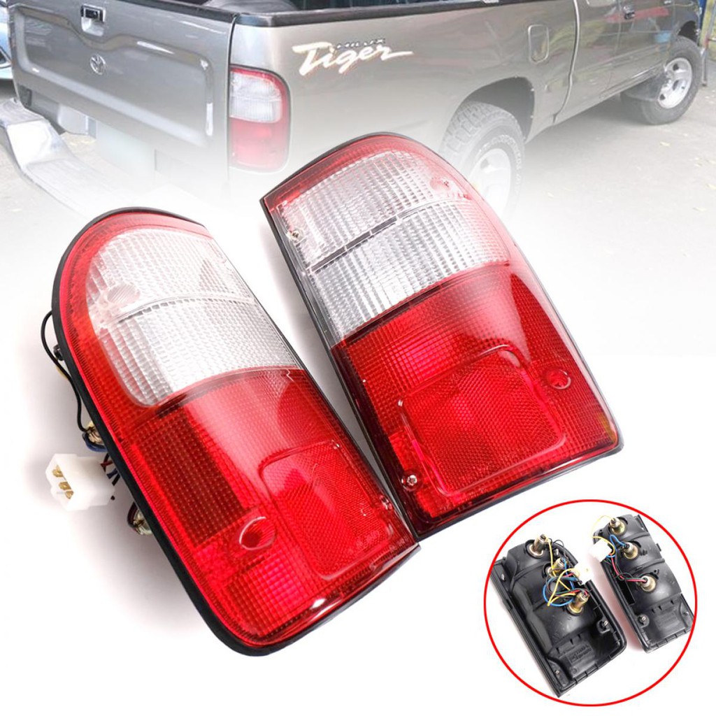 ไฟท้าย โคมไฟท้าย สี แดง /ขาว รุ่น Toyota Hilux LN 147 RZN 169 MK โตโยต้า LN 147 RZN 169 MK 4 รถกระบะ