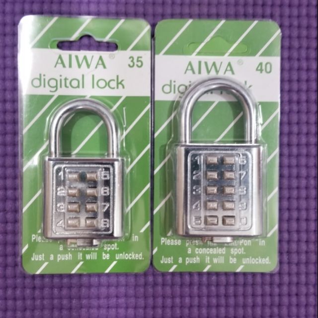 Aiwa Number Locks คุณภาพสินค ้ าไต ้ หวัน