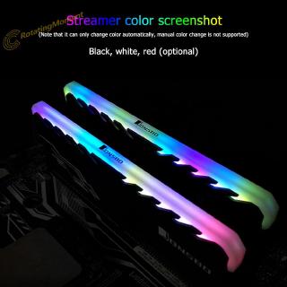 RoღღRGB RAM Heatsink DDR DDR3 DDR4 Memory Heat Spreader Cooler for Desktop PC✿