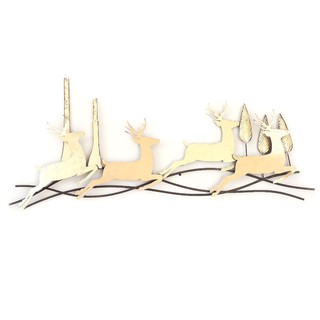 Other home accessories WALL DECORATION KAWIN DEER 109x48x3CM GOLD Home decoration Home &amp; Furniture อุปกรณ์ตกแต่งบ้านอื่น