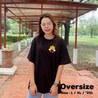 เสื้อoversizeผู้หญิง แฟชั่น ทรง Oversize  เนื้อผ้า Cotton Comb 30 พรีเมี่ยม Brand’s PP