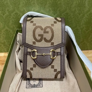 พร้อมส่ง New Gucci 1955 mini bag GG jumbo   Dimensions W11.5cm x H17cm x D4cm  อปก. กล่อง การ์ด ถุงผ้า