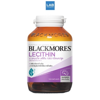 Blackmores Lecithin 1200 mg. 100 capsules - ผลิตภัณฑ์เสริมอาหารประเภทเลซิติน 1 ขวด บรรจุ 100 แคปซูล