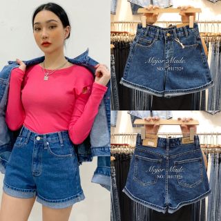 JH1732#ยีนส์ขาสั้นมีS-XLNT #jeans house