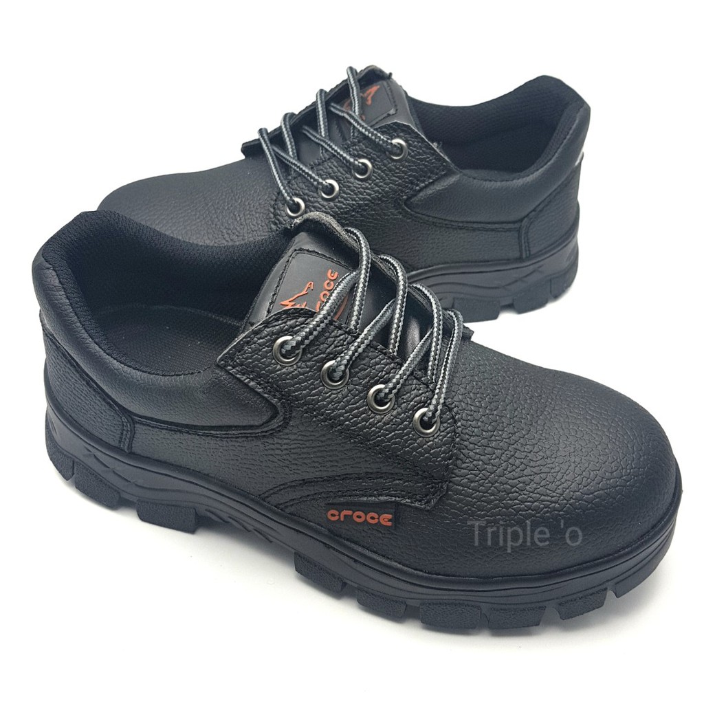 รองเท้าเซฟตี้ Safety Shoes. สีดำ  น้ำตาล 8003/ 8888  ไซส์ 35-48