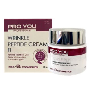 💯💠 Proyou Wrinkle Peptide Cream 20g / 60g กระตุ้นคอลลาเจน ลดเลือนริ้วรอย ผิวสวยแน่นเด้ง