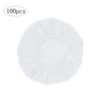 #freesfUtake 100Pcs/Bag Replacement Disposable Headphone Cover Nonwoven Fabric Earmuff Cover Cushion for 10-12CM Headset