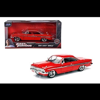 Jada Jada 1/24 Speed and Passion 8 (Donalds Car) Chevrolet Black Spotted Antelope, Super Economical Classic