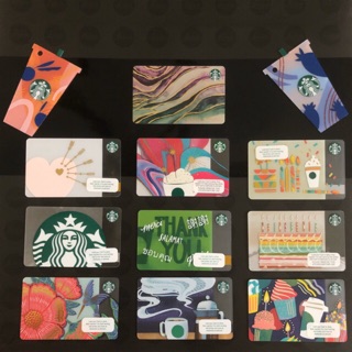 บัตรสตาร์บัคส์เปล่า ยังไม่ขูดพิน จากประเทศอังกฤษ 🇬🇧 Starbuck Card UK Collection