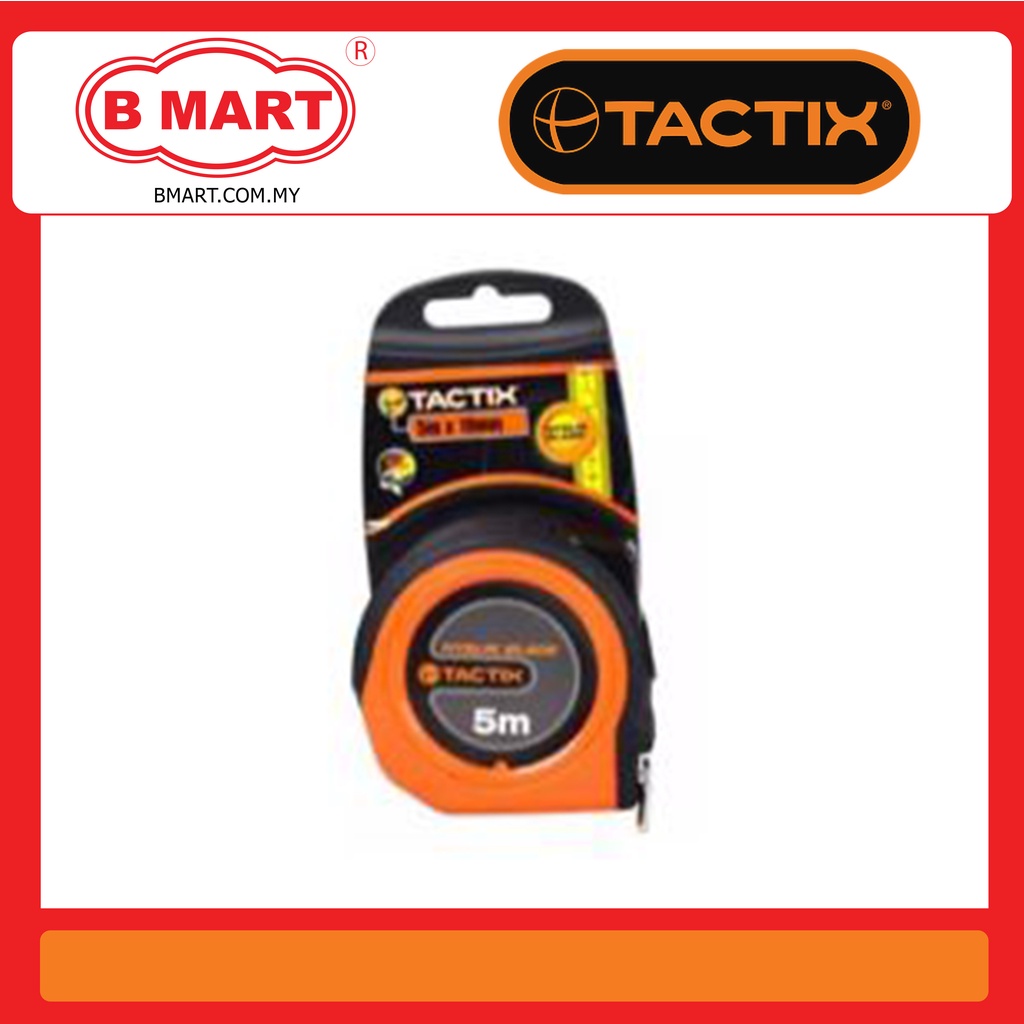 TACTIX 235205 เทปเนื้อ 5M (16FT)X19MM (3/4IN) BASIC