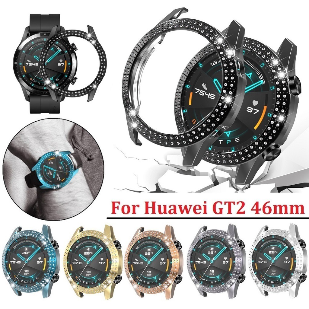 🔥New🔥 เคส Huawei Watch GT 2 เคส เคสกันรอ GT 2 Soft Case Shockproof Electroplating huawei gt 2e Full Screen Covered Protective Cover huawei gt2 Case