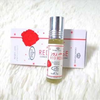 น้ำหอมอาหรับ Red Rose Alrehab 6ml น้ำหอมอาหรับแท้ perfume น้ำหอม แท้ น้ำหอมพกพา น้ำหอมผู้ชาย น้ำหอมผู้หญิง น้ำหอมแท้