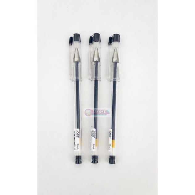 (RETAIL) Joss Pen Hi-tech Black GP-168/188