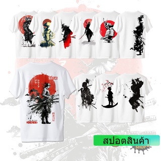 AMURAI เสื้อยืดลายซามูไรสุดเท่ห์ COTTON 100%