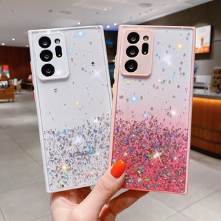 เคส Huawei Y5 Y6 Y9 Y7P 2019 Y5P Y6P 2020 Y7A Y8P Y8S Y9S เคสกลิตเตอร์ ดาว ส่องแสง เต็มรูปแบบ เลนส์กล้อง หรูหรา กันกระแทก ซิลิโคนนิ่ม น่ารัก ใส เคสด้านหลัง