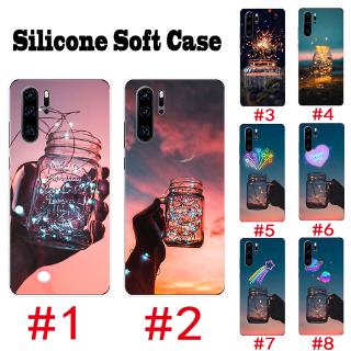 เคสโทรศัพท์มือถือ Huawei P20 P30 Lite Pro ปลอก TPU อ่อน ขวดเรืองแสง