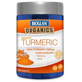 BIOGLAN สูตร Organic Turmeric (ขมิ้นชัน) (สินค้า pre-order)