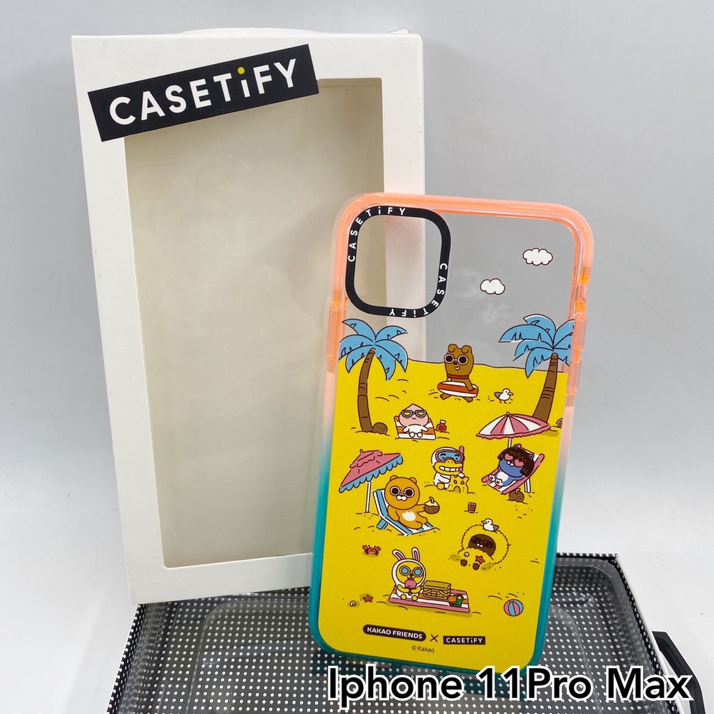 Clearance SALE!! Casetify เคสทิฟาย case iphone 11  13 Pro max  เคส หมี kakao ไอโฟน ของแท้ เคสมือถือ เคสไอโฟน