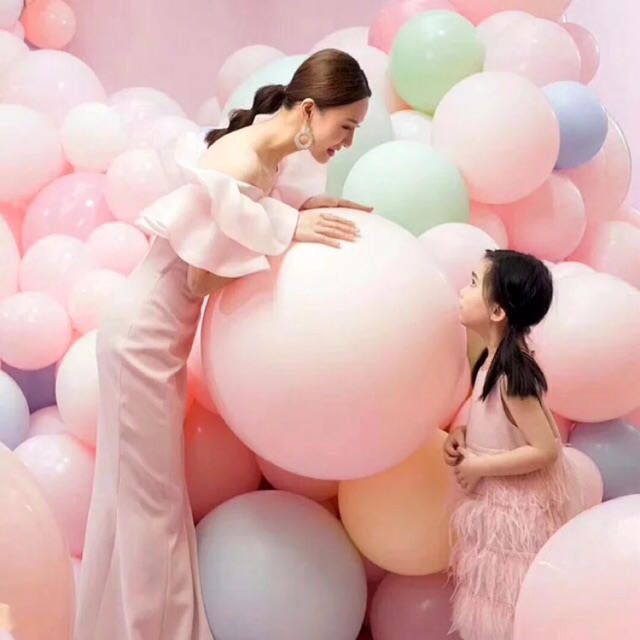 1ชิ้น18นิ้ว มาการอง ลูกโป่งน้ํายางตกแต่งงานแต่งงานอุปกรณ์งานเลี้ยงวันเกิด