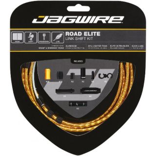 สายแต่ง สีทอง ยี่ห้อ jagwire road elite