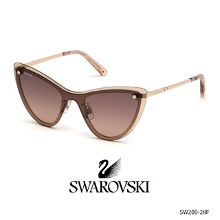 Swarovski SW0039 - 16B กรอบแว่นตาประดับด้วยเพชรคริสตัลของ SWAROVSKI ดีไซน์อิตาลี