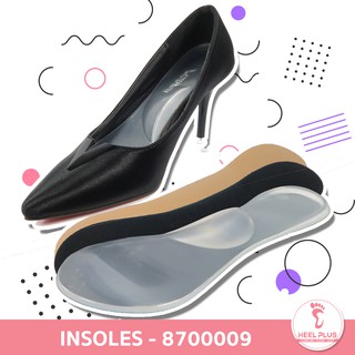 Heelplus  แผ่นเจลรองฝ่าเท้า กันหลวม เสริมพื้นรองเท้าแบบเสริมอุ้งเท้า NO.09