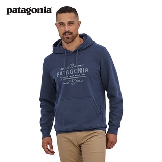 Patagonia เสื้อกันหนาว มีฮู้ด สําหรับผู้ชาย และผู้หญิง 39653 Forge Mark