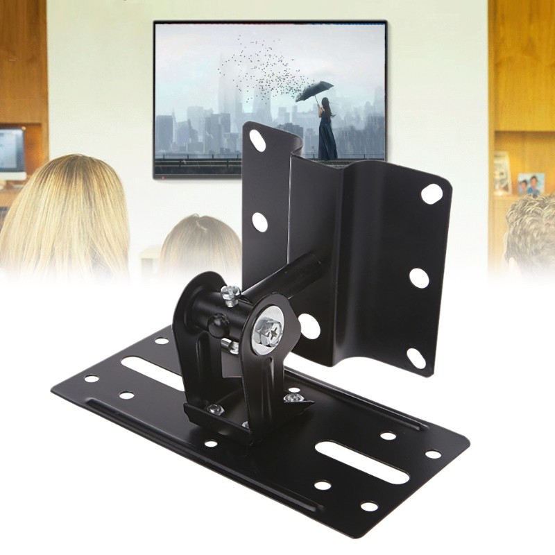 Wingo โฮมเธียเตอร์สากลเหล็กลําโพงแบบปรับได้เพดานติดผนัง Brac