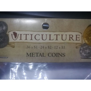 Viticulture Metal coin เหรียญโลหะ