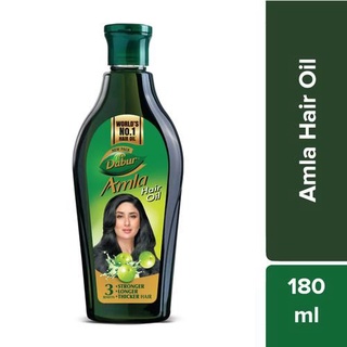 น้ำมันบำรุงผม มะขามป้อม ยี่ห้อ Dabur ขนาด 180 มล)