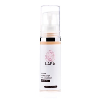 [สูตรลดสิว] รองพื้น LAPA 5g ออกแบบมาสำหรับสาวเป็นสิวง่าย เป็นสิวอยู่ คุมมัน กันน้ำ