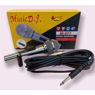 ไมโครโฟนแบบสาย Music D.J. รุ่น M377 Microphone