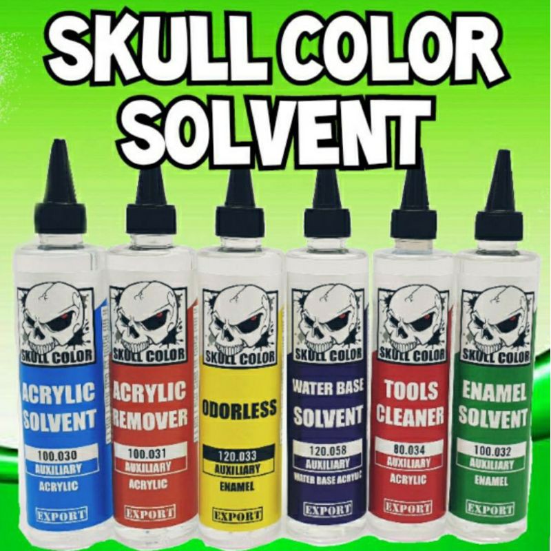 Pak  Skull Color Thinner ทินเนอร์ gundam gunpla โมเดล กันดั้ม กันพลา ทินเนอร์ สี(สินค้าพร้อมส่ง)