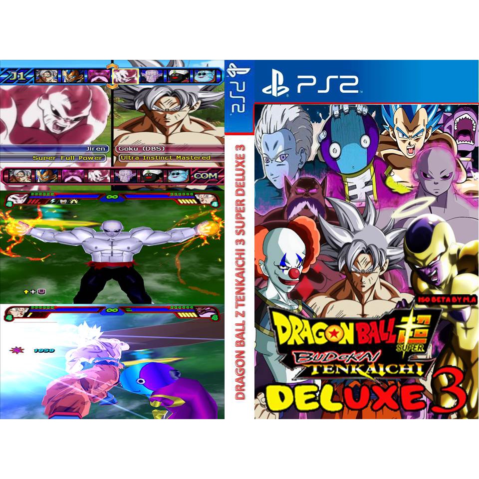 แผ่นเกมส์ PS2 DragonBall Z - Budokai Tenkaichi 3 Deluxe   คุณภาพ ส่งไว (DVD)