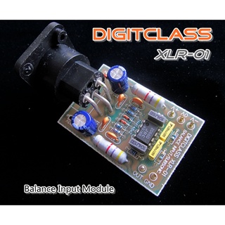 DIGITCLASS บอร์ดบาล้านซ์อินพุต BALANCE INPUT MODULE XLR-01