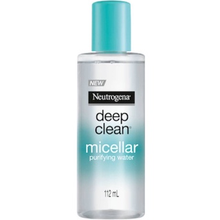 คลีนซิ่งนูโทรจีน่า ดีพคลีนไมเซล่าเพียวริฟาย 112 มล. Neutrogena deep clean micellar purifying water