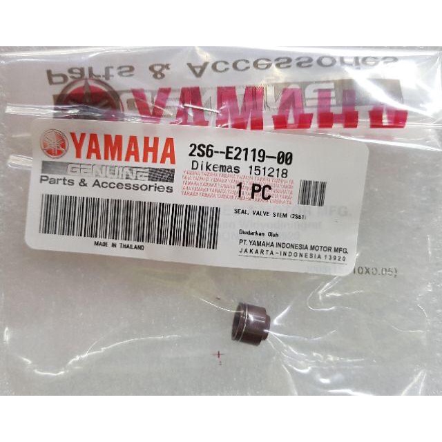 (1 biji ) Yamaha ซีลวาล์ว Y15 / Lc135 / FZ150 2S6-E2119-00