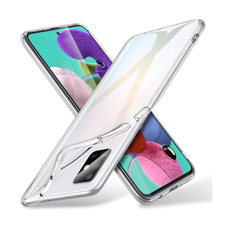 Samsung Galaxy M31s กรณีคริสตัลซิลิโคน TPU สําหรับ Samsung Galaxy M51 Galaxy M21 Galaxy M11 Galaxy M