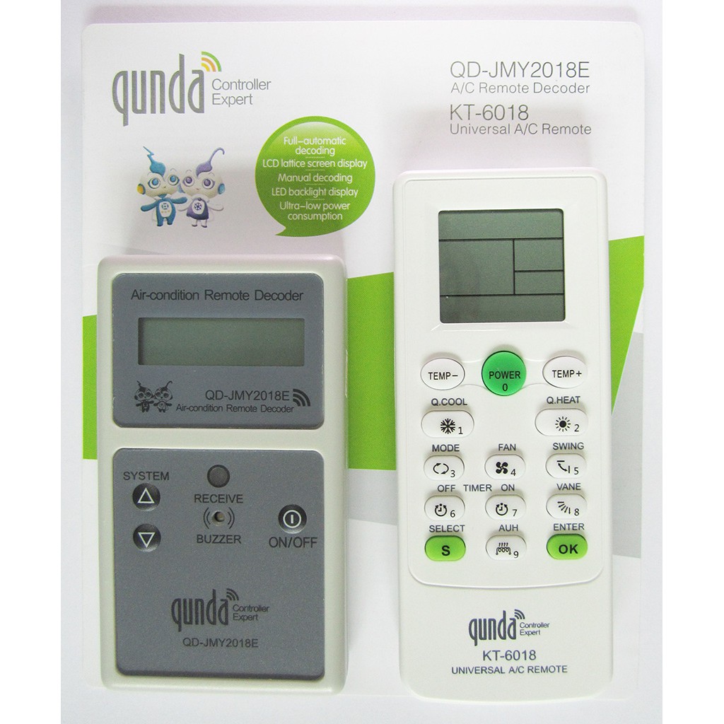 QUNDA  QD-JMY2018E + KT-6018 เครื่องเช็คสัญญาณรีโมท