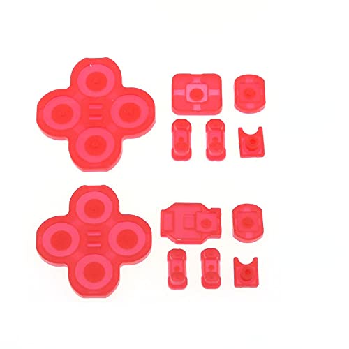ชุดแผ่นปุ่มเชื่อมต่อไฟฟ้ายางซิลิโคนสําหรับทดแทน Nintendo Switch Joy Con NS Joy Con