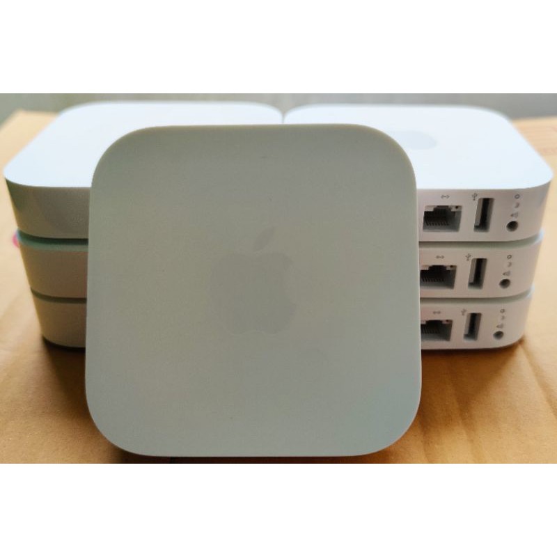 Apple AirPort Express อุปกรณ์ฐาน WiFi มือสอง สภาพดีมาก ไม่มีรอยใช้งานได้ปกติสินค้าพร้อมส่ง