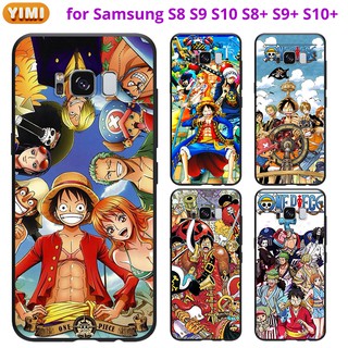 เคส SAMSUNG A03S M02 A02 A02S A31 S20 S8 S8+ S9+ S10 S10+ โทรศัพท์มือถือ ลายการ์ตูนลูฟี่ สําหรับ