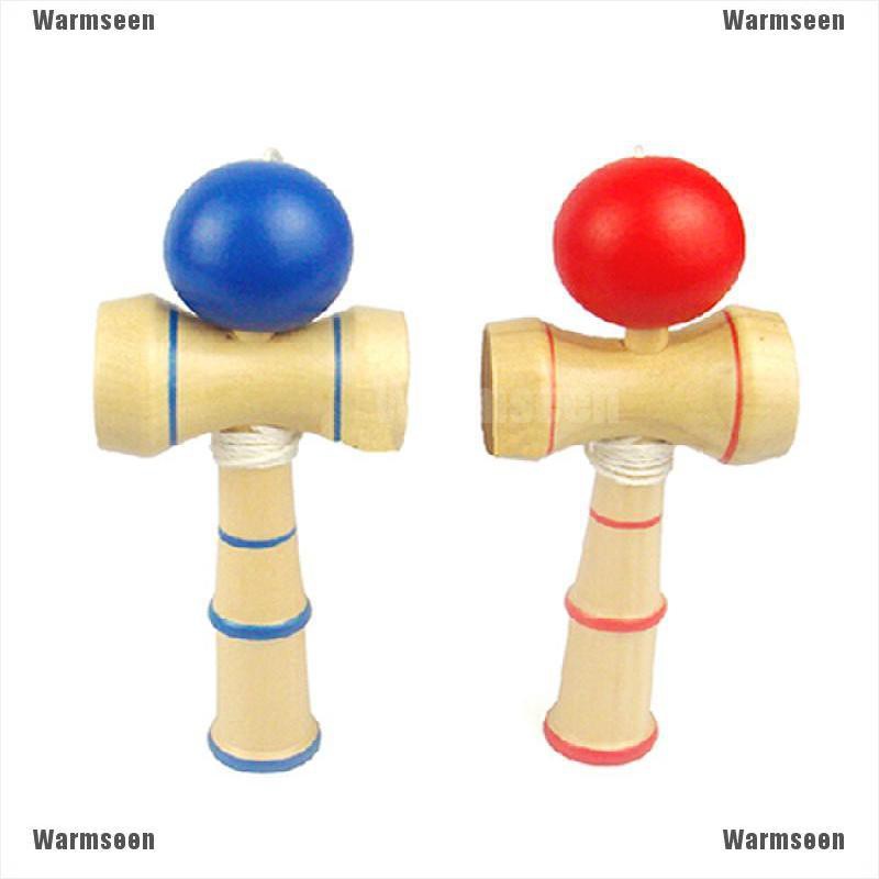 Kendama ลูกบอลไม้ ของเล่นสําหรับเด็ก
