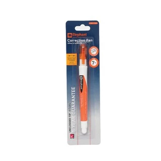 ปากกาลบคำผิด น้ำยาลบคำผิด ตราช้าง ELEPHANT 3, 4.5, 7 ml