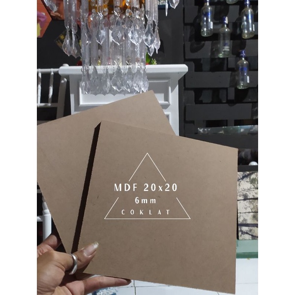 MDF และ HMR BOARD 20X20 6MM พรีเมี่ยม