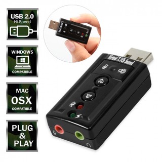 USB 2.0 Sound Adapter 7.1 Channel (CC-037)