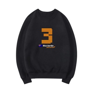 เสื้อกันหนาว แบบหนา ลาย Daniel RICCIARDO MCLAREN สําหรับผู้ชาย และผู้หญิง