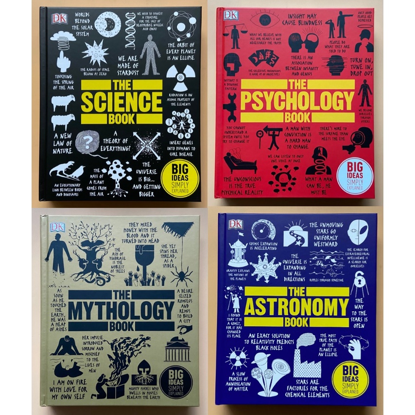 DK : Science Psychology Mythology Astronomy Big Ideas Book (พร้อมส่ง)