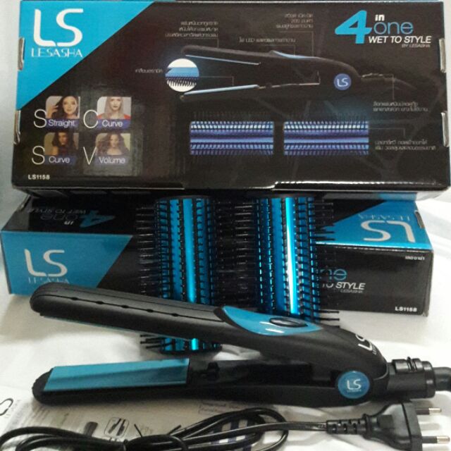 Lesasha 4in1 เครื่องหนีบผม