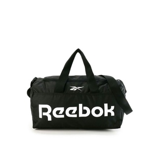 Reebok Act Core LL S Grip Black/White -100% ของแท้ - Tas Olahraga Gym - Duffel Bag - Travel Bag - Training Essential - Sports Station -